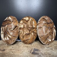 Roggen Sauerteig Brot Gemischtes Set