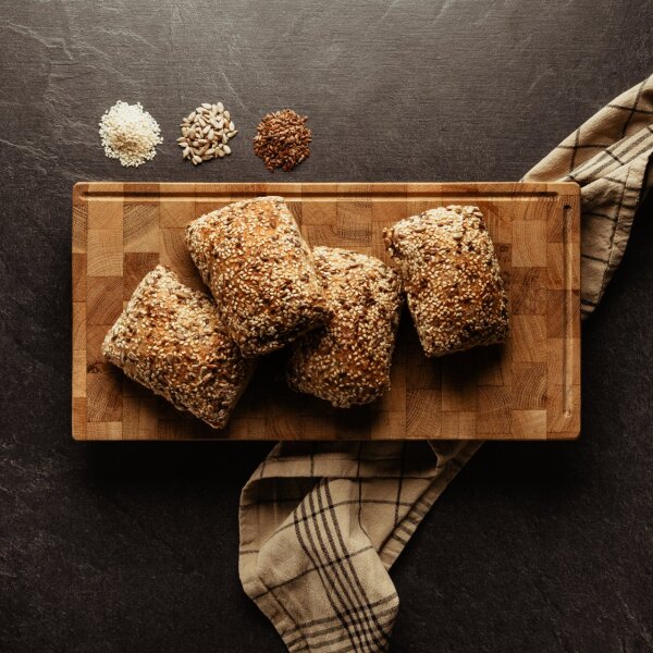 Sauerteig Saaten Brötchen